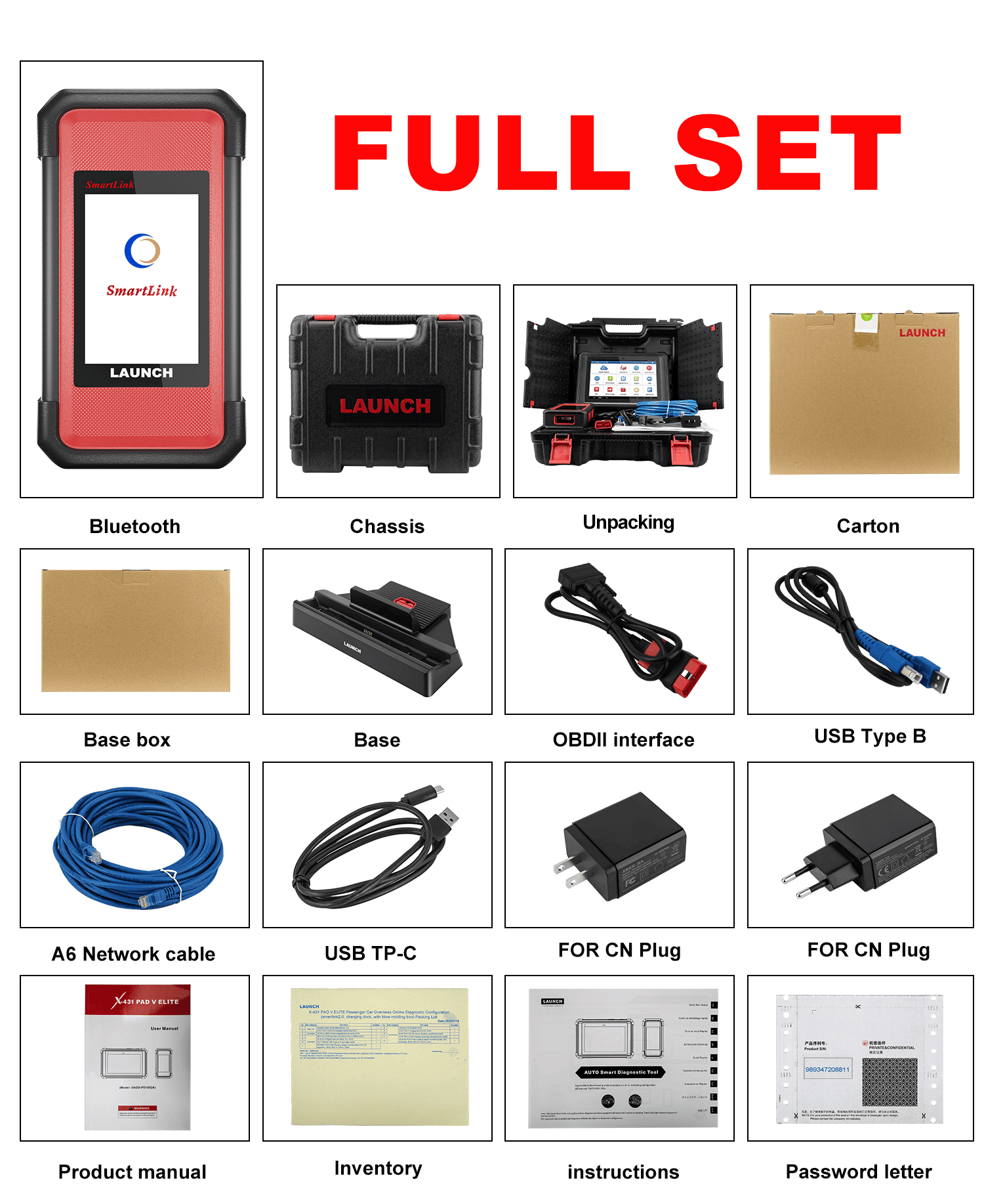 LAUNCH X431 PAD V Elite Smartlink ECU Coding CAN FD OBD2 Scanner - Professional Automotive Diagnostic Tool for Mechanics & DIY Car Repair | Perfect for Engine Diagnostics, Fault Code Reading & Vehicle Maintenance