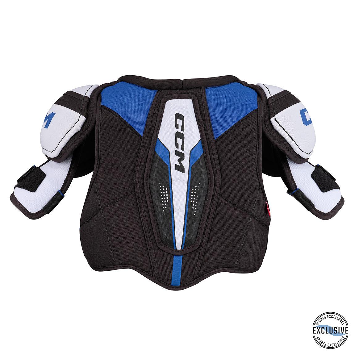 CCM Jetspeed XTRA SE Junior Hockey Shoulder Pads - Lightweight Protective Gear for Ice Hockey Players - Perfect for Youth Training & Games