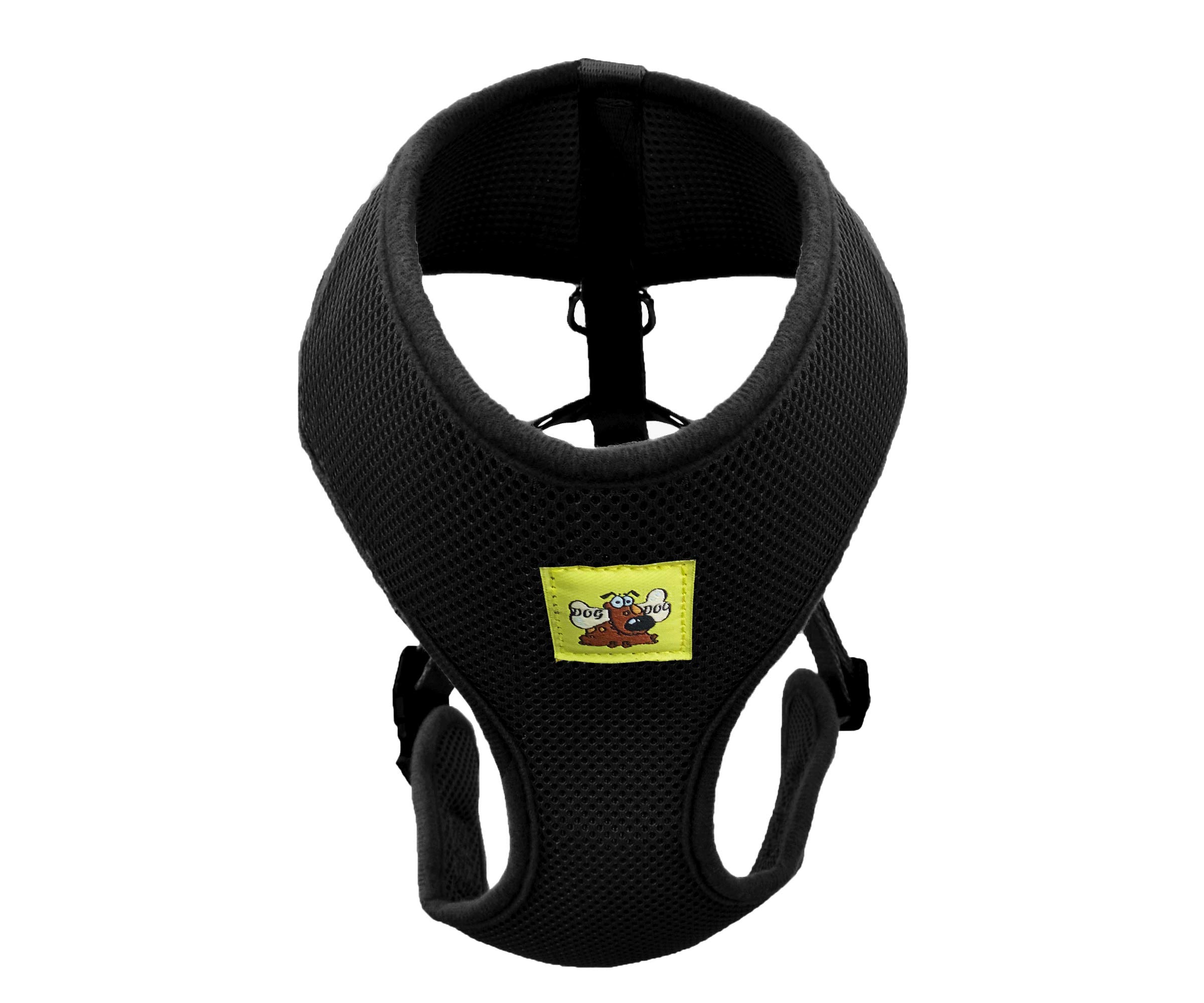 No Pull Dog Harness with Front Clip - Adjustable Reflective Pet Vest for Small, Medium & Large Dogs - Breathable Comfort for Walking, Running & Training (X-Large, Black) - Perfect for Daily Walks, Jogging & Outdoor Adventures