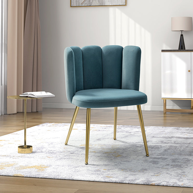 Elodia Side Chair - Modern Accent Chair for Dining Room, Living Room & Office - Sturdy Wooden Frame with Upholstered Seat - Perfect for Home Decor & Small Spaces