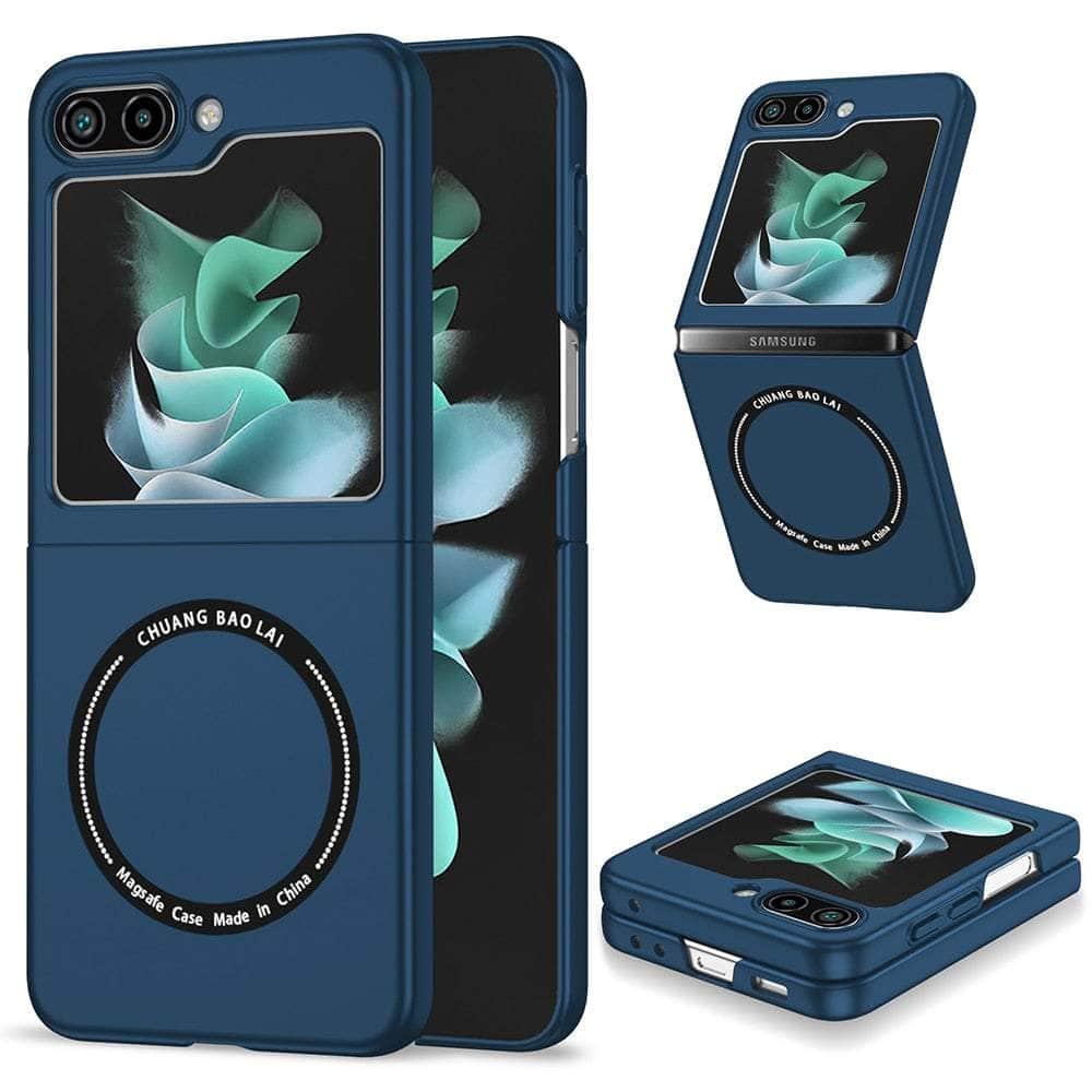 Samsung Galaxy Z Flip 5 MagSafe Charging Case - Protective Cover with Wireless Charging for iPhone & Android | Perfect for Work, Travel & Everyday Use