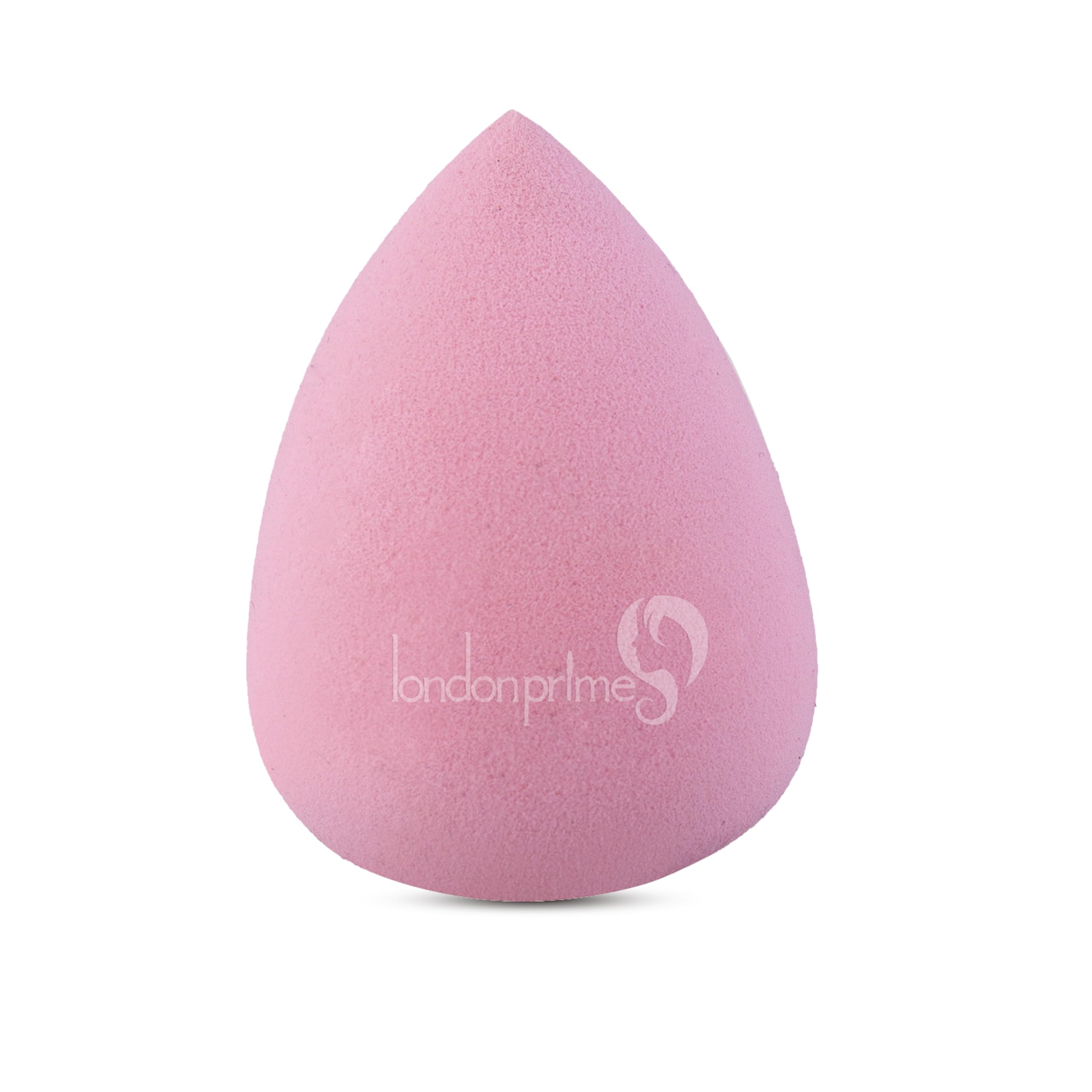 London Prime Precision Beauty Blender Sponge - Baby Pink Makeup Sponge for Flawless Foundation & Concealer Application - Perfect for Professional Makeup Artists & Home Use