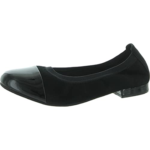 Black Suede/Patent