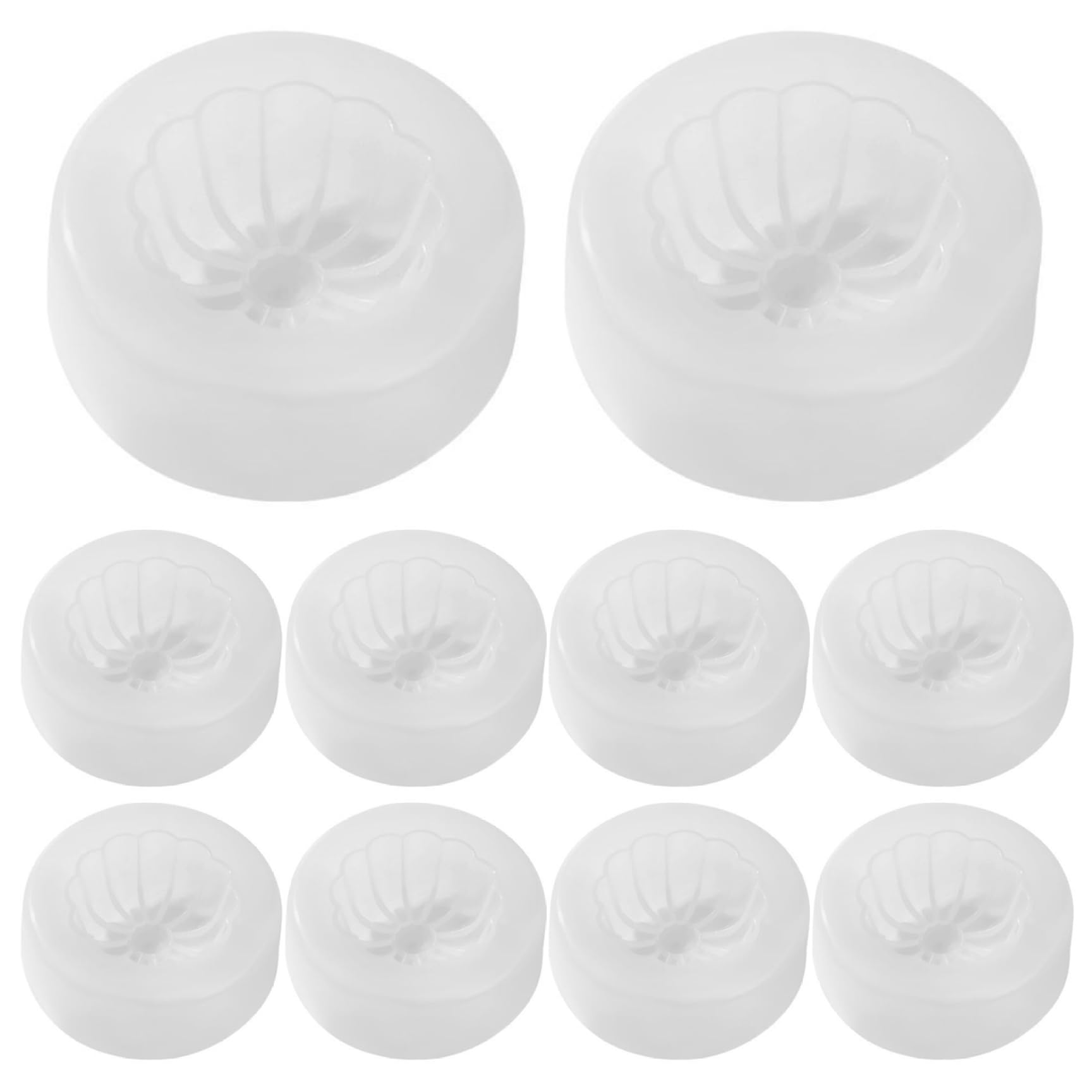 10Pcs Non-Stick Steamed Bun Molds - BPA Free Food Grade Dumpling Maker for Baozi, Momo & Pastries | Easy to Clean & Reusable | Perfect for Home Kitchen, Restaurants & Asian Cuisine Lovers | Great for Meal Prep, Frozen Dumplings & Party Snacks