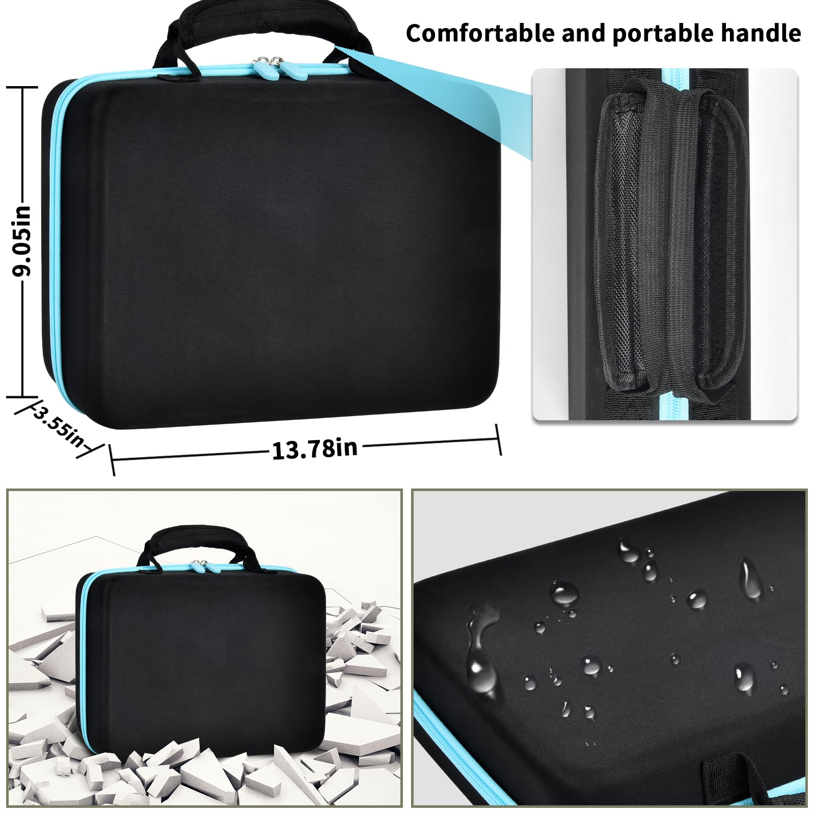 45+ Pocket Knife Display Case - Butterfly Knife Storage Bag & Folding Knives Organizer Box - Tactical Knife Collection Protector for Survival, Outdoor, EDC, Kitchen Use - Perfect for Home Display, Camping & Knife Collectors