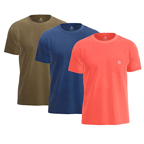 Olive/Red/Navy - 3 Pack
