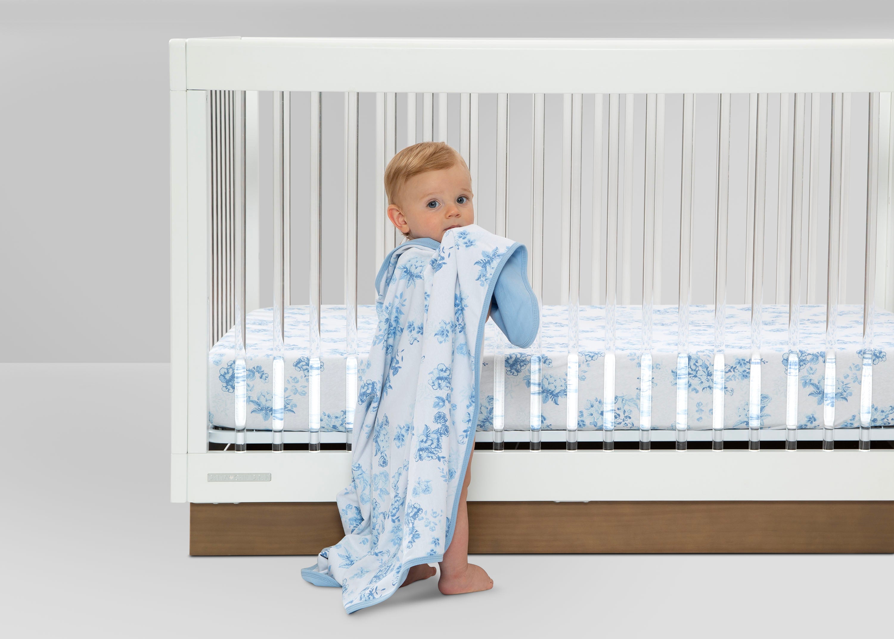 100% Organic Cotton Fitted Crib Sheets 2 Pack - Soft Baby Crib Bedding for Safe & Comfortable Sleep - Perfect for Nursery, Daycare & Travel