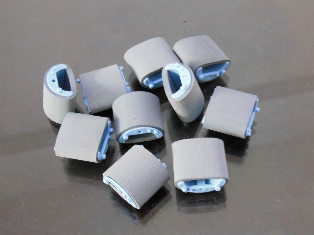 10Pcs Printer Pickup Roller Replacement for HP 1505/1566/1606/1108/1522/1120/1536 - Compatible with PRTA17241, RL1-1497, RC2-1423 - Reliable Paper Feed Rollers for Smooth Printing at Home or Office