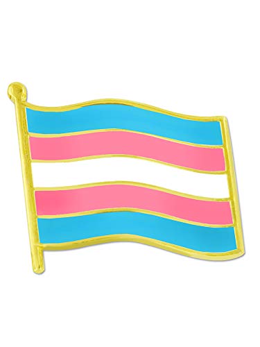 Transgender Flag LGBTQ Gold Plated