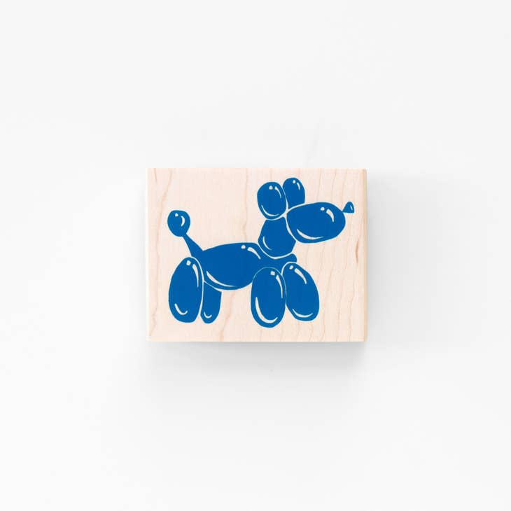 Balloon Dog Stamp for DIY Crafts, Scrapbooking & Card Making - Fun Rubber Stamp for Kids & Adults - Perfect for Party Invitations, Greeting Cards & Art Projects