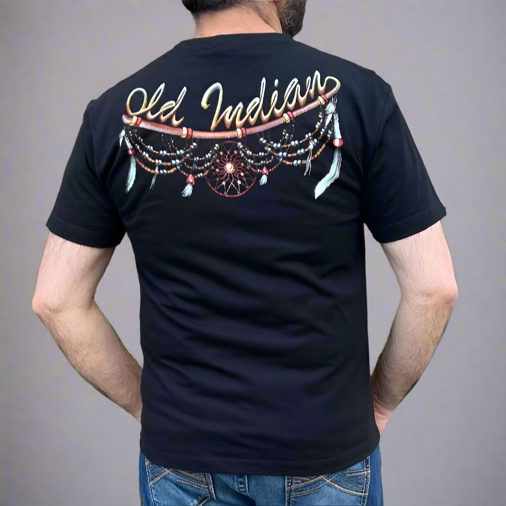 BOL Open Road Men's Skull Glow In The Dark T-Shirt | Halloween Party, Rave & Night Out Graphic Tee