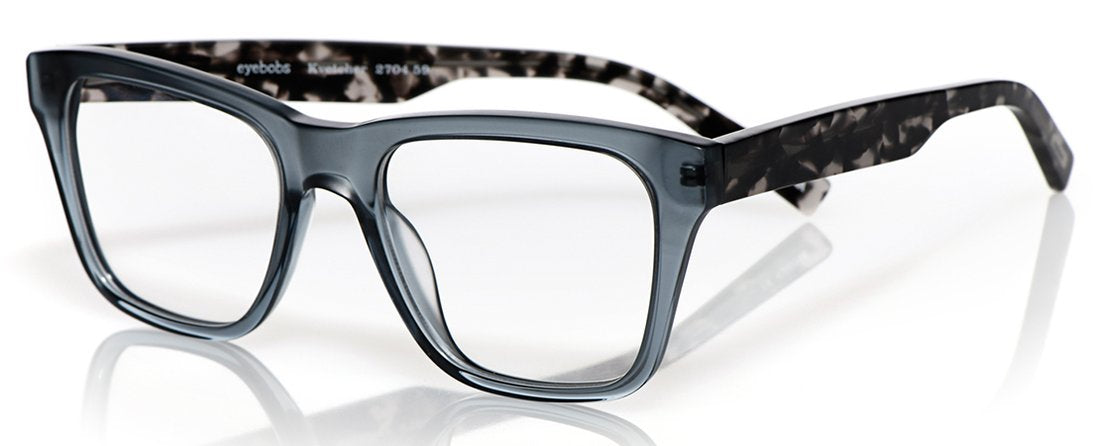Kvetcher Wide Color 59 Matte Grey Teal Front with Black Tokyo Temples - Stylish Sunglasses for Outdoor Activities, Travel & Fashion