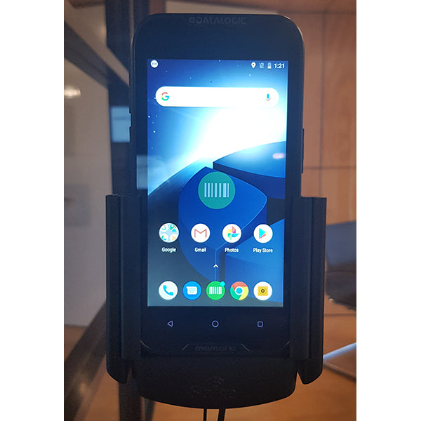 Datalogic Memor 10 Wireless Charging Car Mount Holder - DIY Installation for Smartphones - Perfect for Hands-Free Driving & GPS Navigation