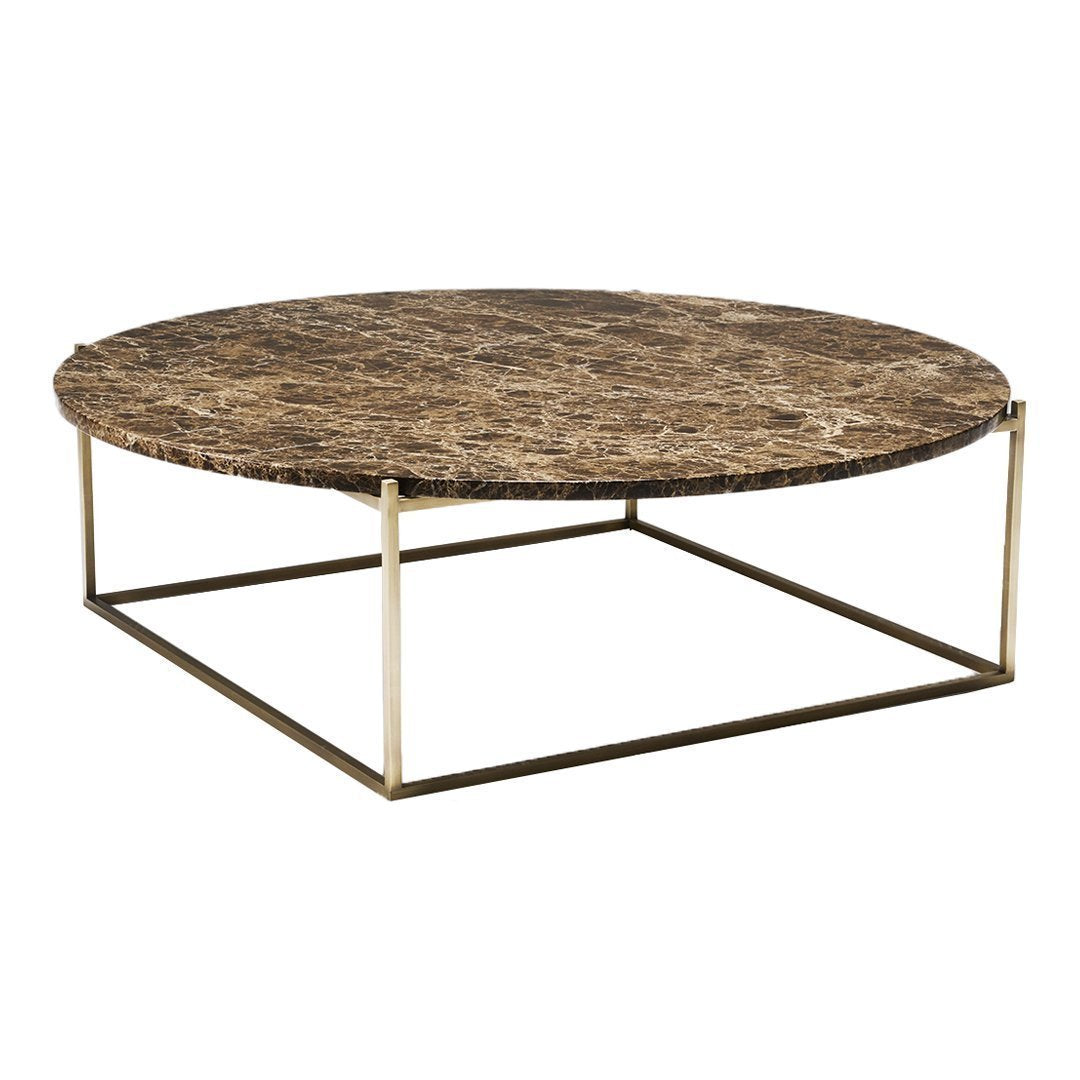 Modern Round Coffee Table - 36 Inch Wooden Living Room Center Table for Small Spaces - Perfect for Apartments, Lounges & Cozy Home Decor