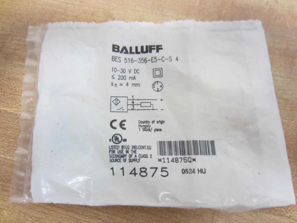 BES 516-356-E5-C-S4 Proximity Sensor Switch T50954 - Industrial Automation, Machine Safety & Position Detection