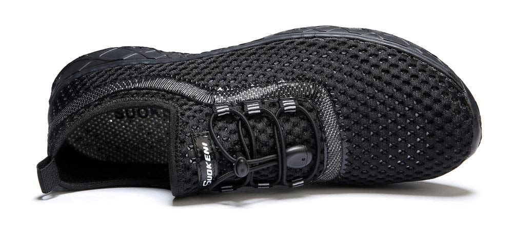 SUOKENI Men's Quick-Dry Slip-On Water Shoes for Beach, Swimming, Surfing & Water Sports - Lightweight Aqua Shoes for Pool, Boating, and Outdoor Activities
