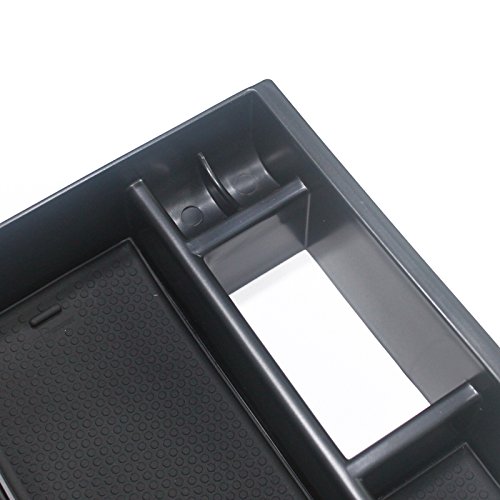iTrims Car Accessories - Premium Center Console Organizer Tray for Jaguar XF (2010-2015 Models) | Interior Storage Box with Non-Slip Design | Perfect for Road Trips & Daily Commute