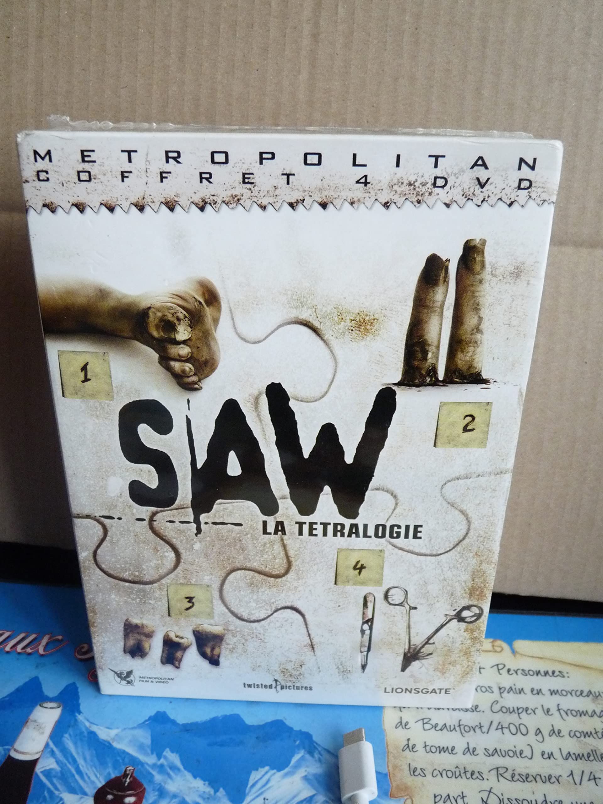 Saw: The Complete Tetralogy - Ultimate Horror Movie Collection for Halloween & Thriller Nights