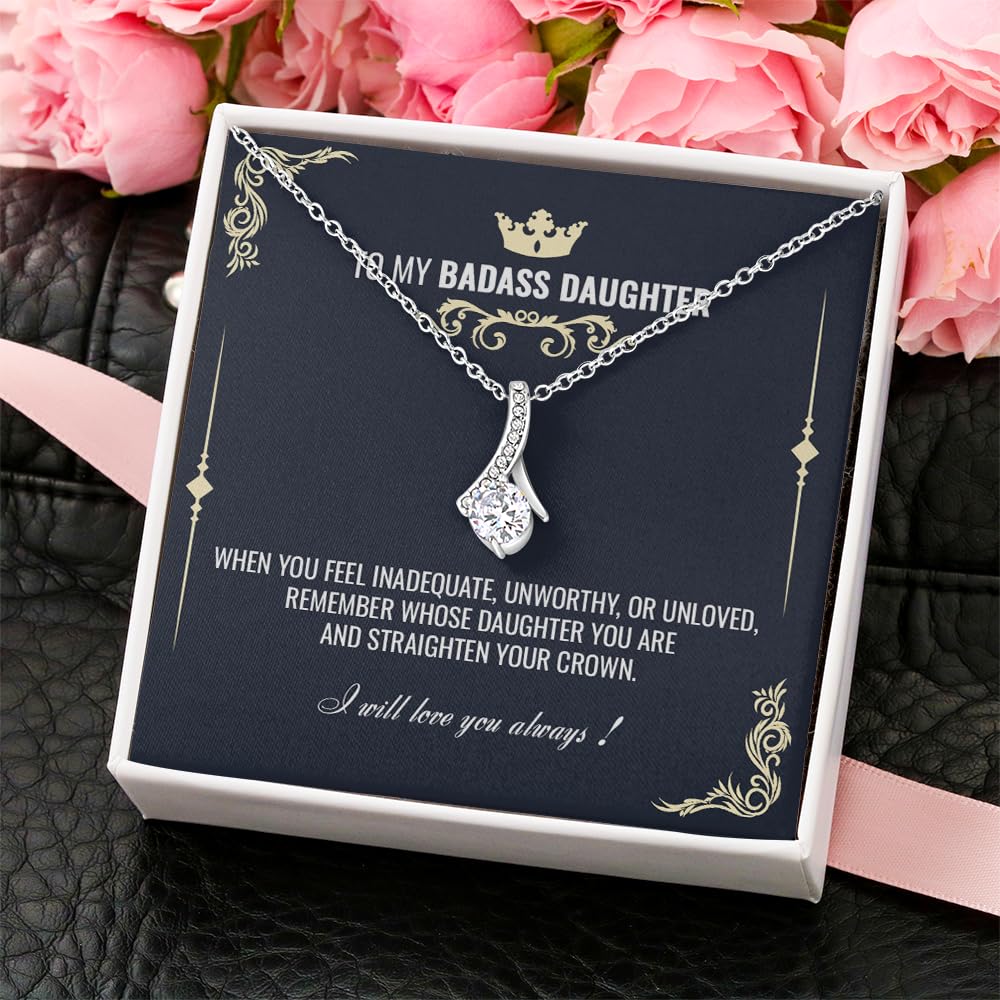 Mother Daughter Necklace Set - Heart Pendant Jewelry Gift for Birthday, Christmas, Graduation & Valentine's Day | Perfect for Matching Outfits & Special Occasions