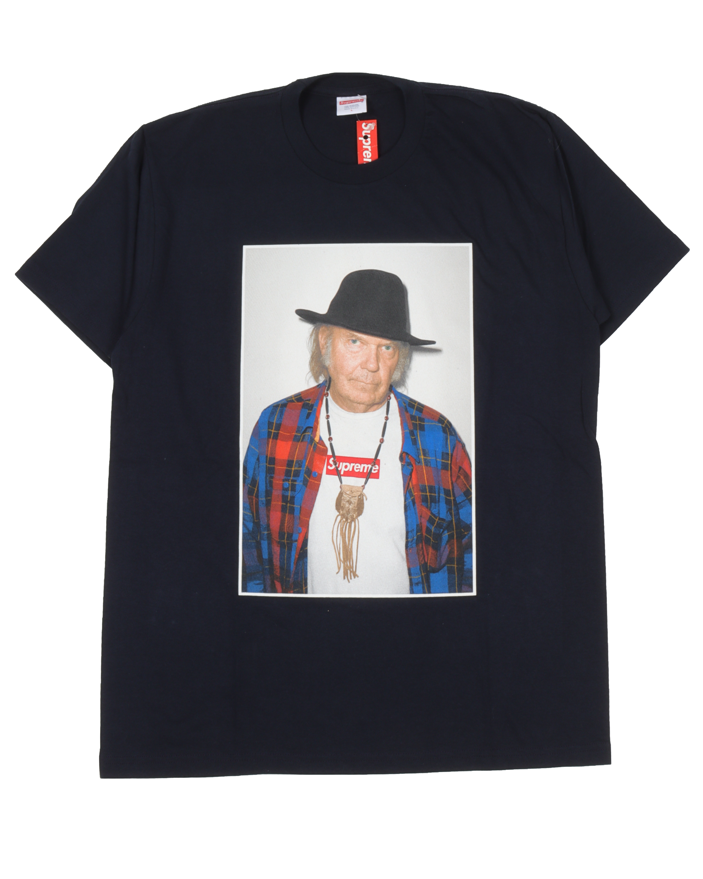 2015 Neil Young Vintage Photo T-Shirt - Classic Rock Band Tee for Concerts & Casual Wear