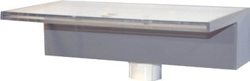 12 Inch Clear Falls Water Feature - Elegant Indoor/Outdoor Decorative Fountain for Home, Garden, or Office Relaxation