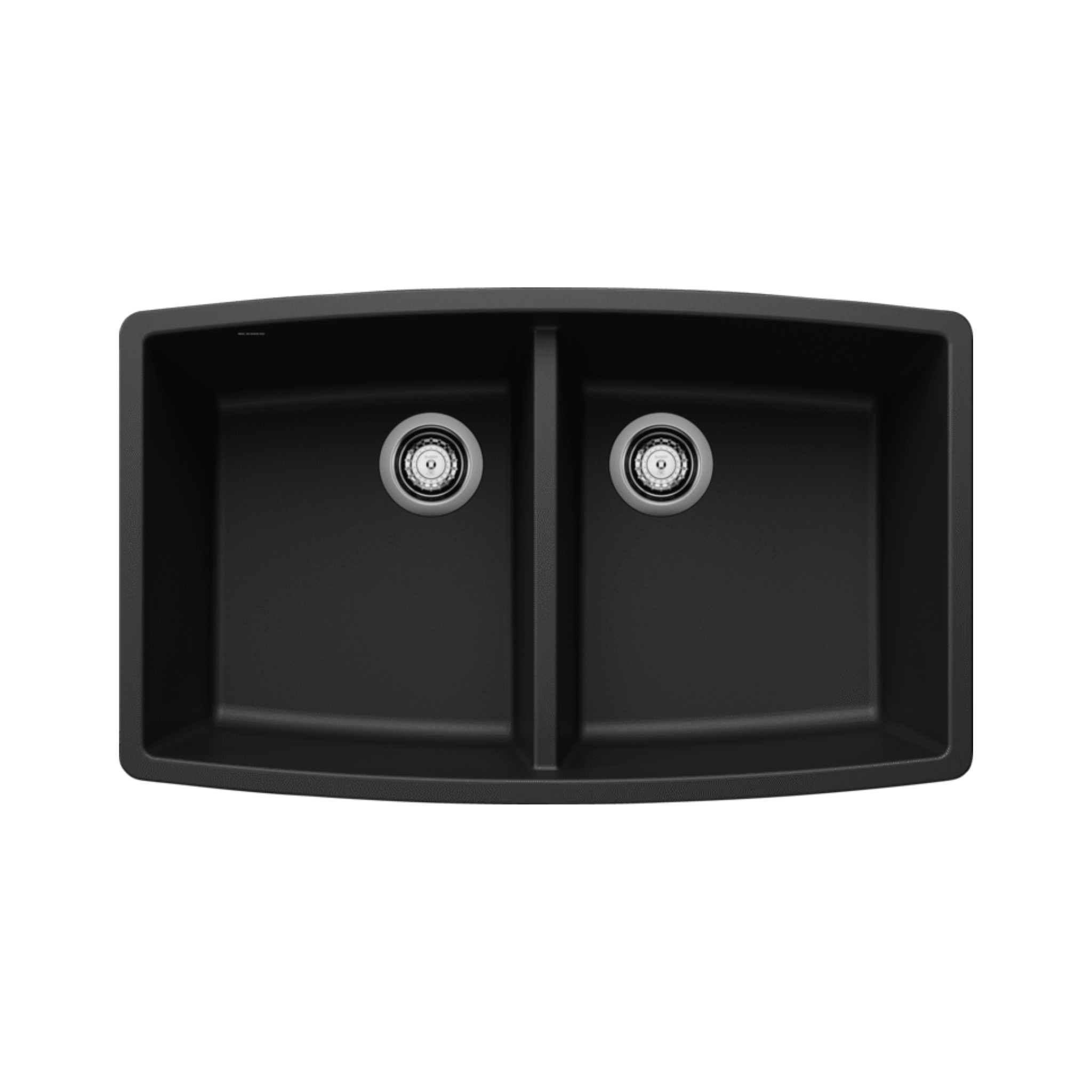 Blanco Performa Equal Double Bowl Kitchen Sink - Durable SILGRANIT Composite Material for Modern Kitchens | Perfect for Meal Prep, Dishwashing & Entertaining