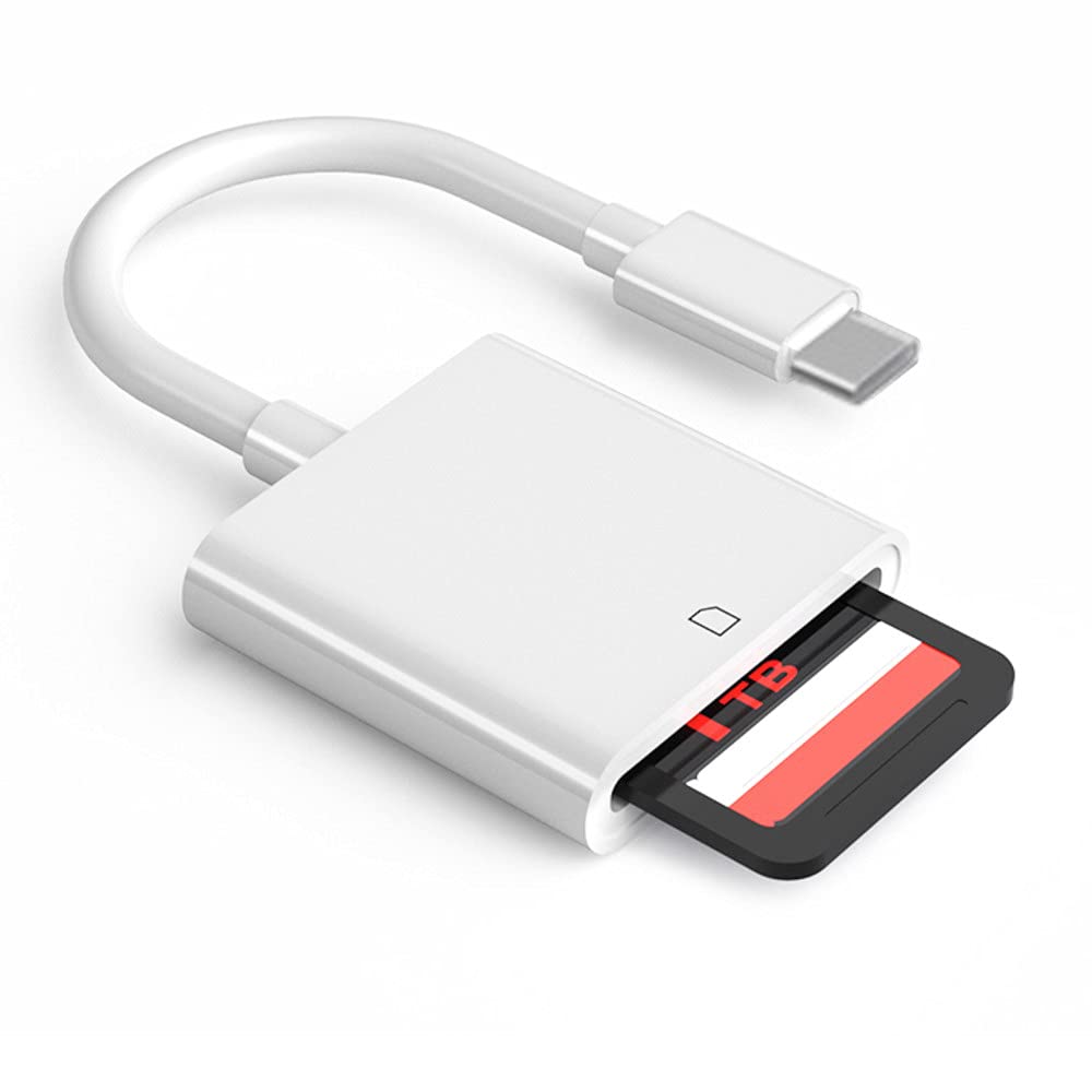 JacobsParts USB Type C to USB-C OTG Adapter with SD Card Reader - Fast Data Transfer for Smartphones, Tablets & Laptops - Perfect for Travel, Photography & File Backup