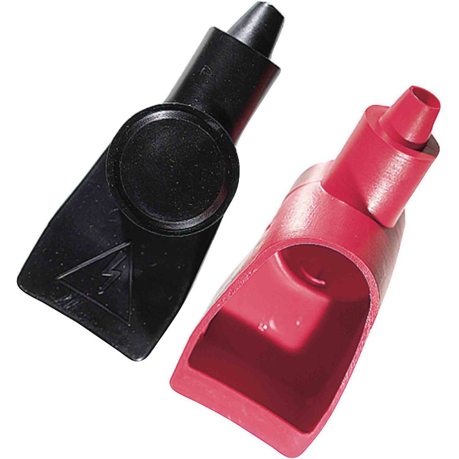 Ancor Battery Terminal Boot Set - Wing Nut Style for #4 & #2 Cables - Red and Black - Marine & Automotive Battery Protection