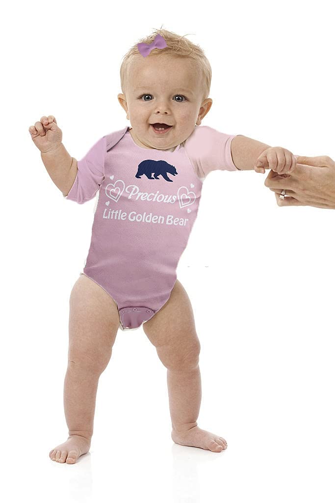 Pink Precious Fan Long Sleeve Baby Bodysuit - Soft Creeper Outfit for Newborn Girls 0-3 Months | Perfect for Photo Shoots, Family Gatherings & Special Occasions