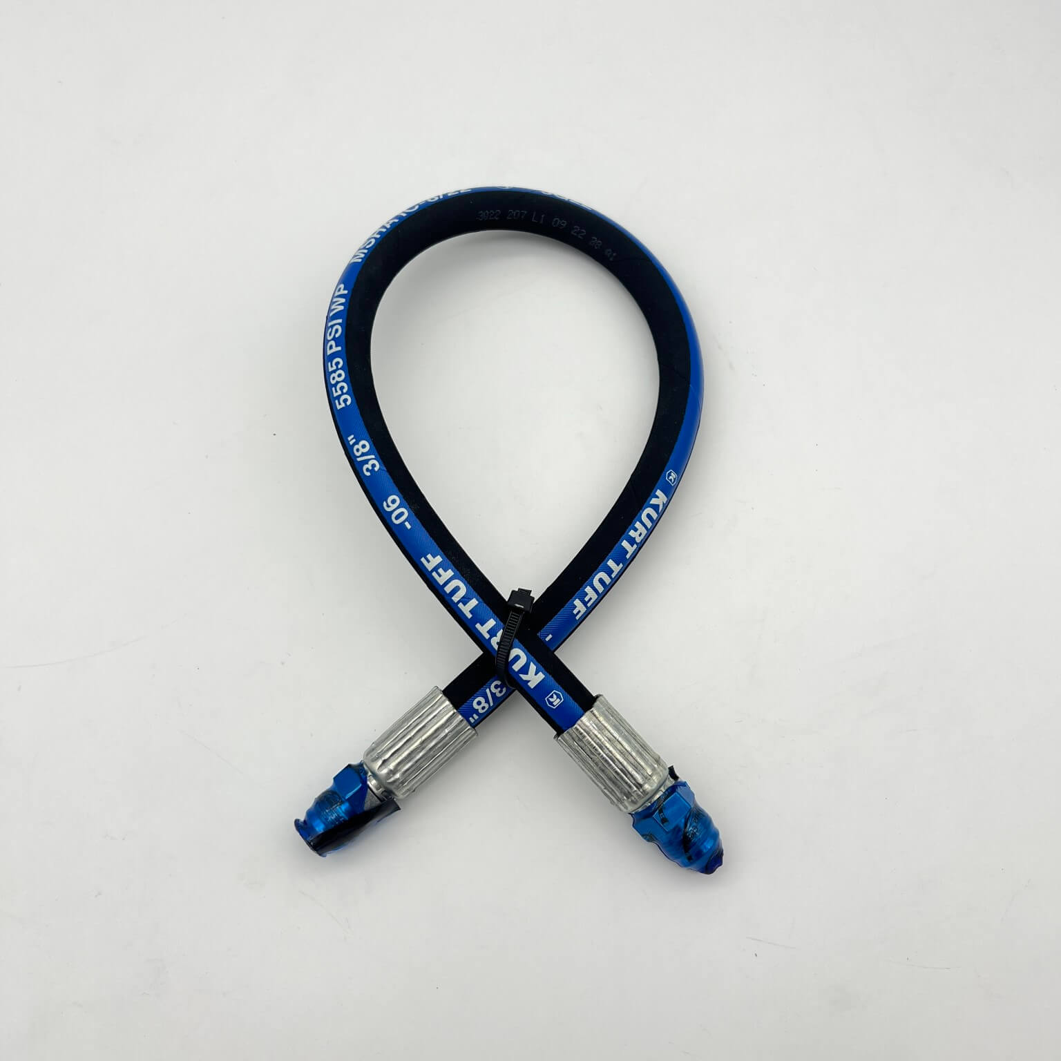 Bobcat 653 Hydraulic Hose for Loader Lift Cylinders - Rod End #4 Replacement Part - Compatible with Skid Steer Loaders, Excavators & Construction Equipment