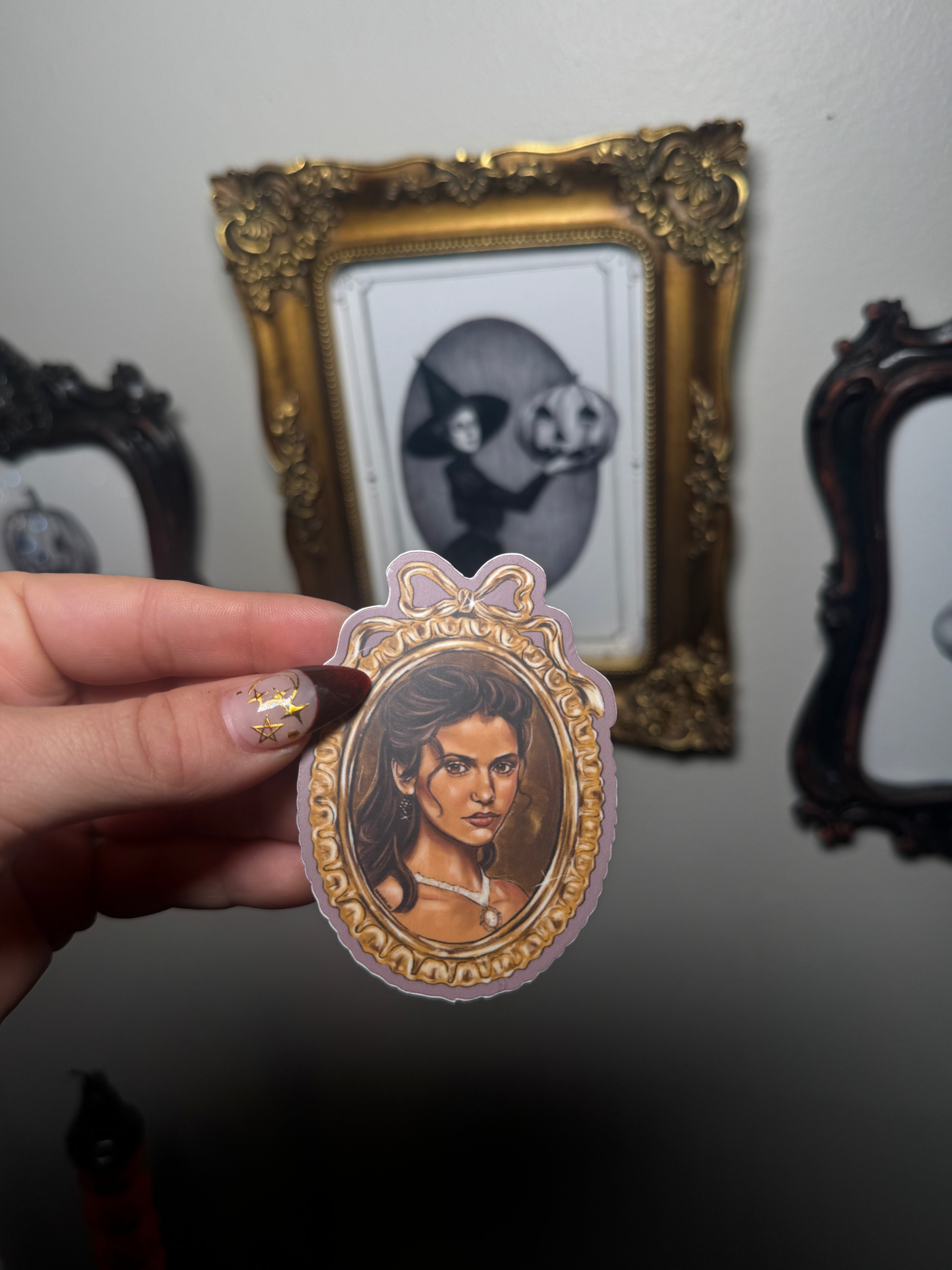 Katherine 1864 Vintage Style Decorative Stickers - Perfect for Scrapbooking, Journaling, and DIY Crafts