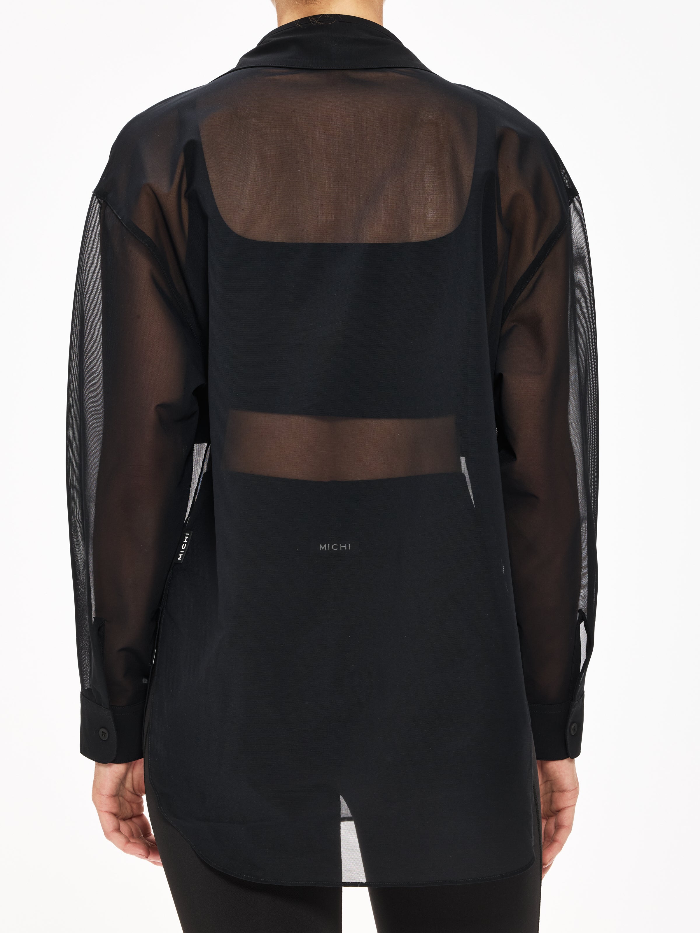 Michi Ares Mesh Top for Women - Breathable Workout Shirt, Yoga & Gym Wear - Perfect for Running, Fitness & Casual Outfits