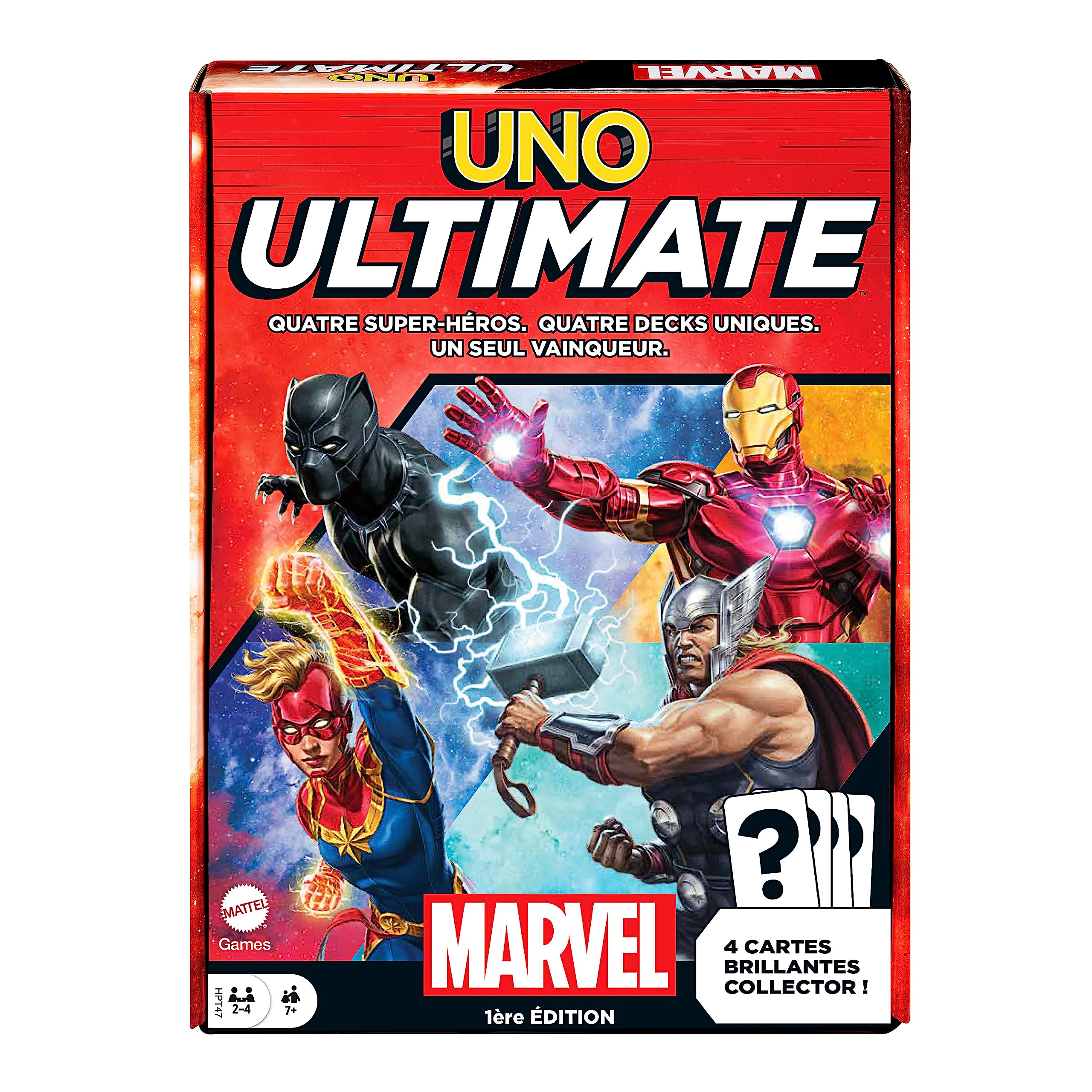 UNO Ultimate Marvel Card Game - German Version for Family Fun
