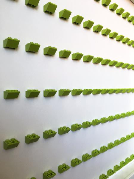 White Large Display Frame for 105 Lego® Minifigures - Perfect for Collectors & Home Decor | Showcase Your Miniature Collection