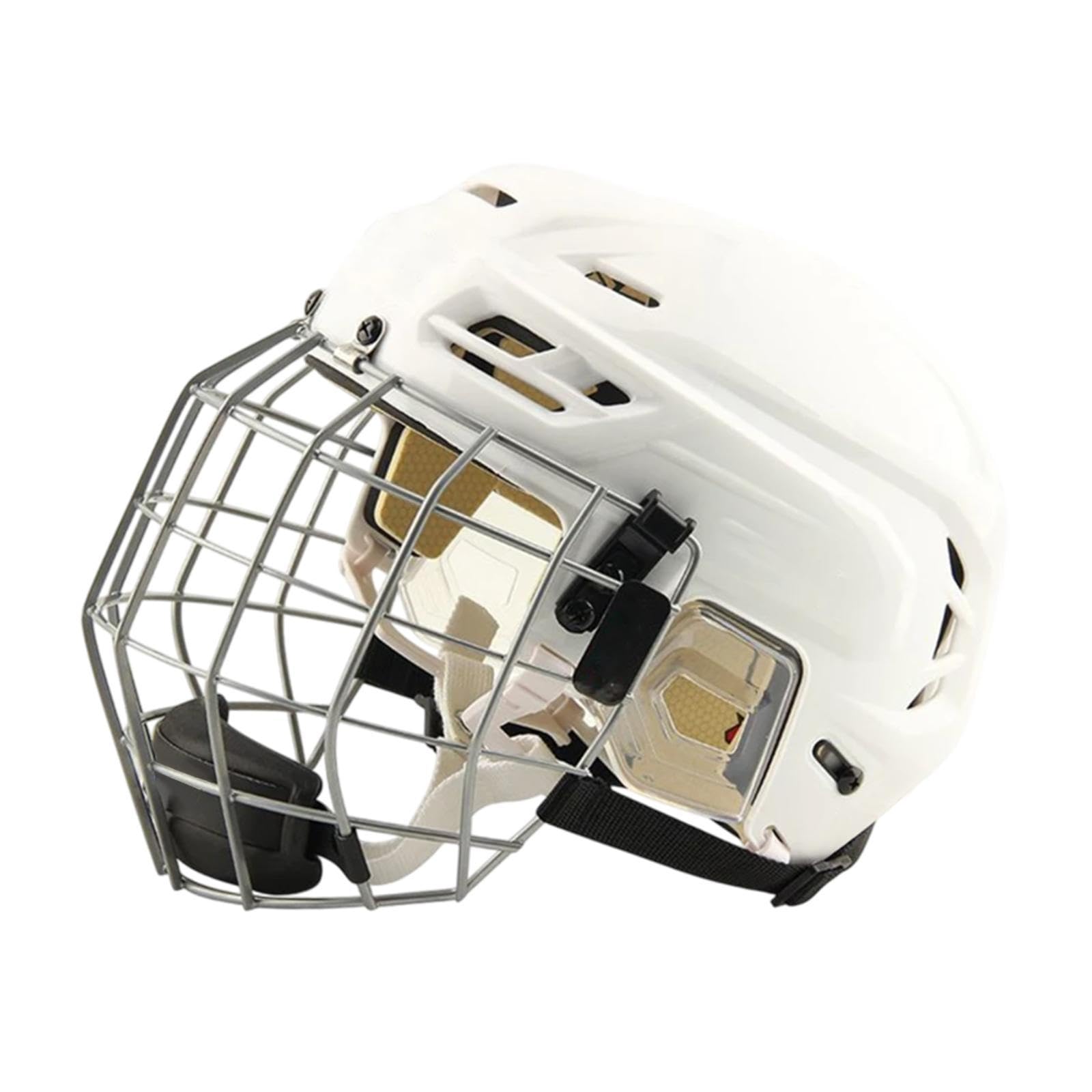 Professional Hockey Helmet with Facemask - Durable Ice Skate Headgear for Competition & Training | Sports Safety Equipment for Hockey Players & Skaters