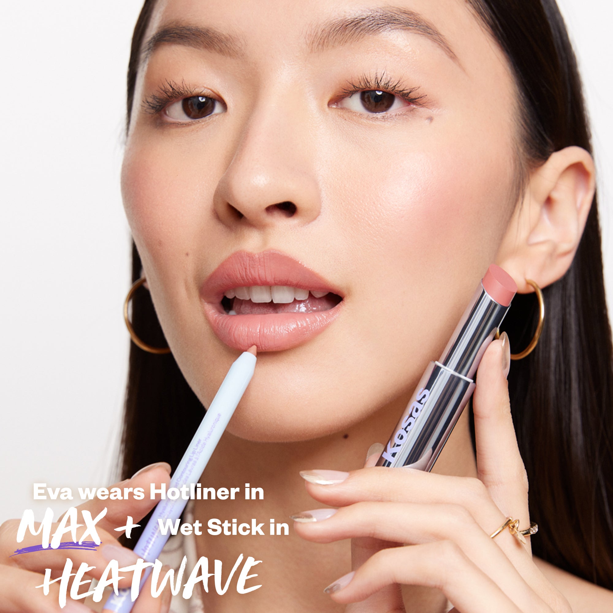 Hotliner Hyaluronic Acid Lip Liner - Long-Lasting Contour Pencil for Fuller Lips | Perfect for Daily Makeup & Special Occasions