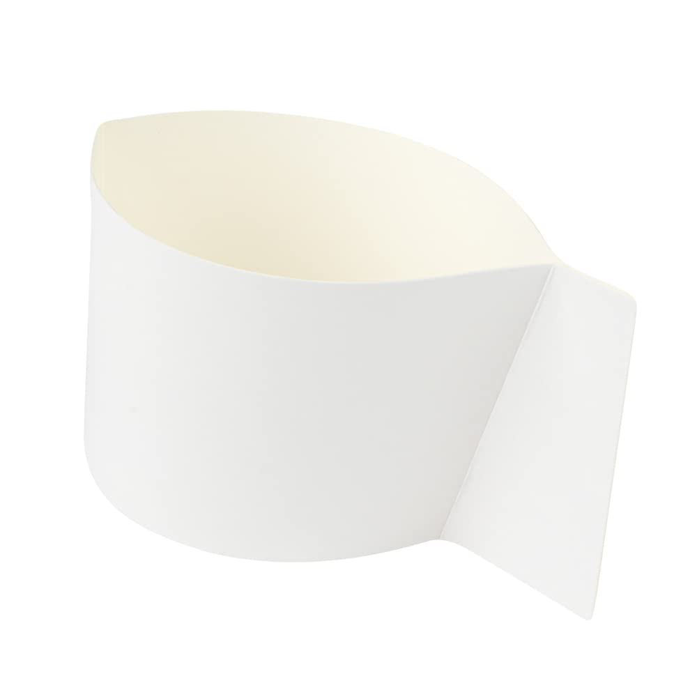 Restpresso Disposable Hot Coffee Sleeves with Handle - 1000 Pack White Paper Cup Jackets for 12oz, 16oz & 20oz Cups (Cups Sold Separately) - Perfect for Coffee Shops, Cafes & Takeout Restaurants