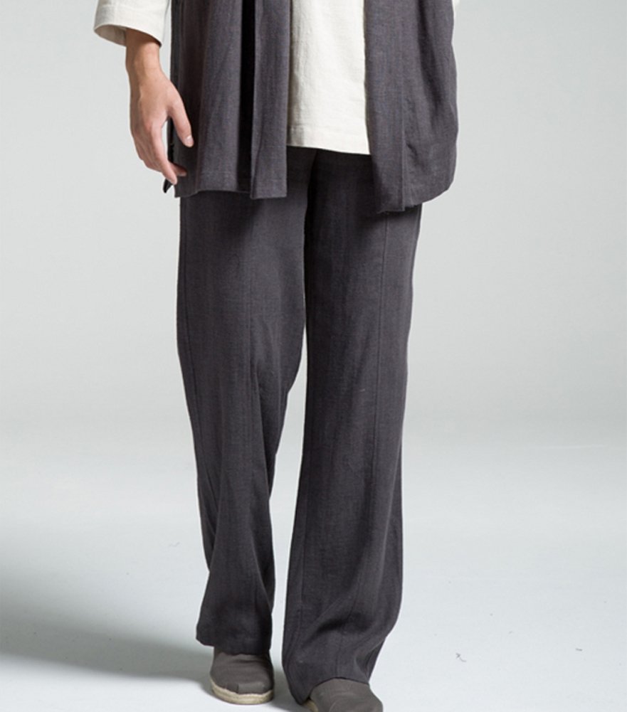 Men's Casual Cotton Linen Pants - Breathable Summer Trousers with Original Design | Perfect for Beach, Travel & Lounge Wear