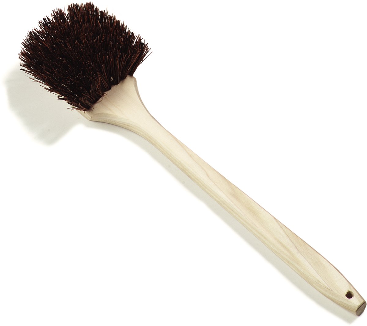 SPARTA 4549300 Flo-Pac Plastic Grout Brush - Heavy Duty Scrub Brush with Stiff Palmyra Bristles for Deep Cleaning Grout, Tile & Hard Surfaces - 20 Inch Black Cleaning Brush (Pack of 12) - Ideal for Bathroom, Kitchen & Outdoor Use
