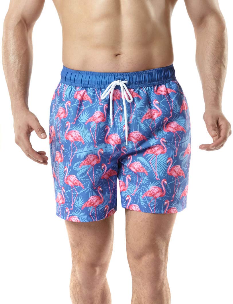 TSLA Men's Quick Dry Swim Trunks - Beach Board Shorts with Mesh Lining & Pockets | Comfortable Bathing Suits for Swimming, Surfing & Summer Vacations