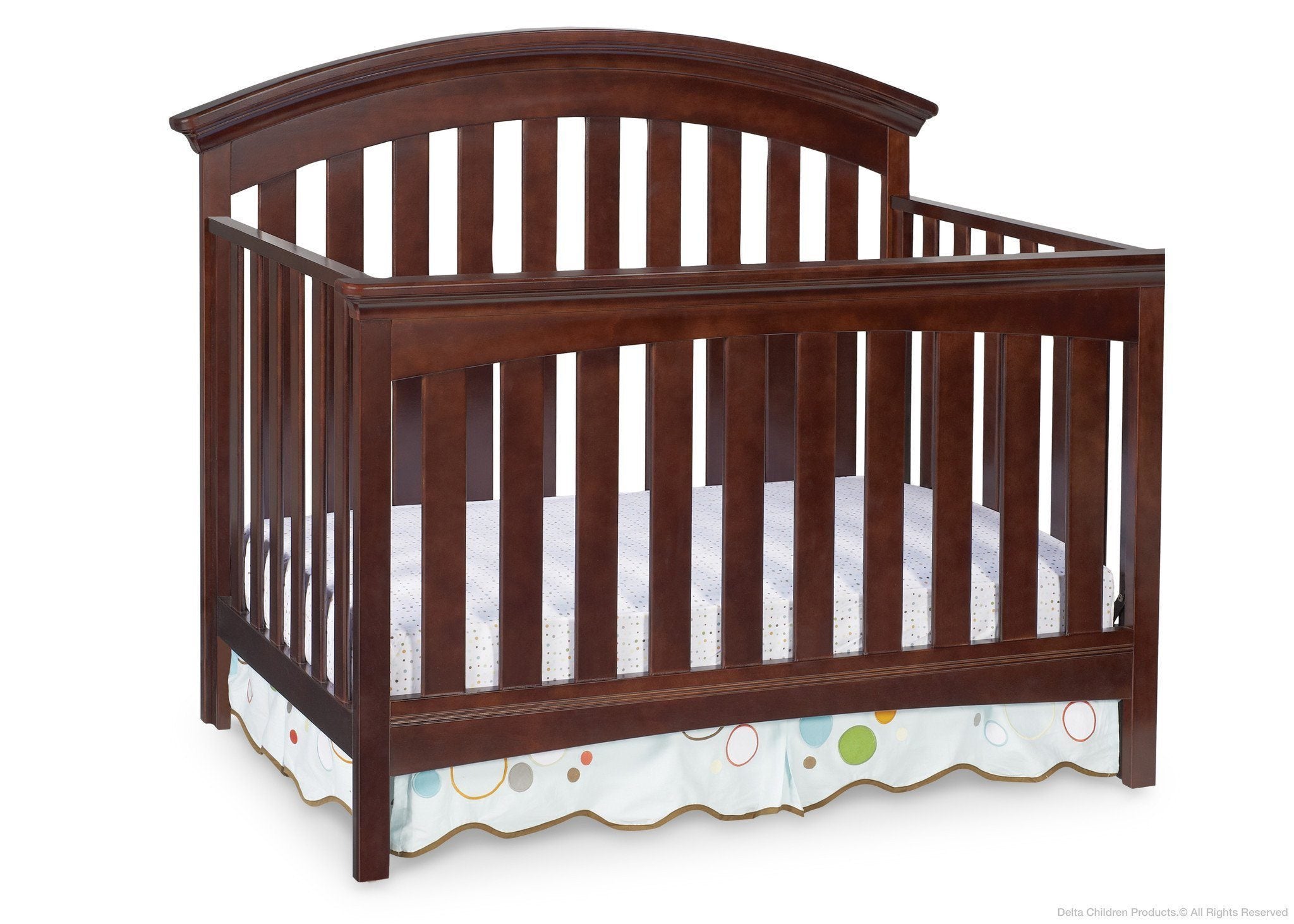 Bentley 4-in-1 Convertible Baby Crib with Toddler Bed, Daybed & Full-Size Bed Conversion - Perfect for Nursery, Bedroom & Guest Room