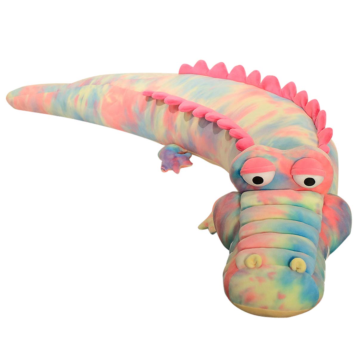 Soft Plush Rainbow Alligator Stuffed Animal Toy - 67