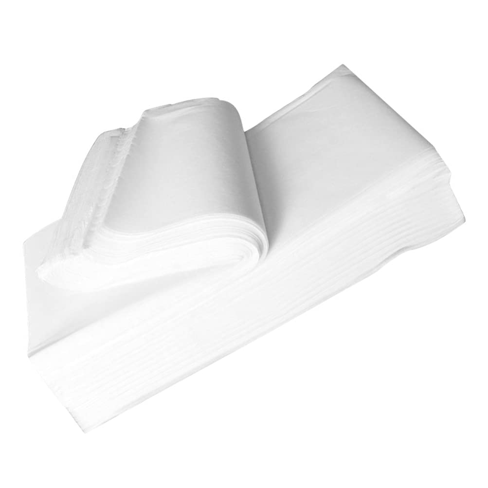 DOITOOL 190 Sheets Disposable Cotton Face & Foot Towels - Absorbent Wood Pulp Wipes for Spa, Salon, Pedicure, Facial Cleaning & Home Use - Soft Dry Cleaning Rags for Skincare & Hygiene