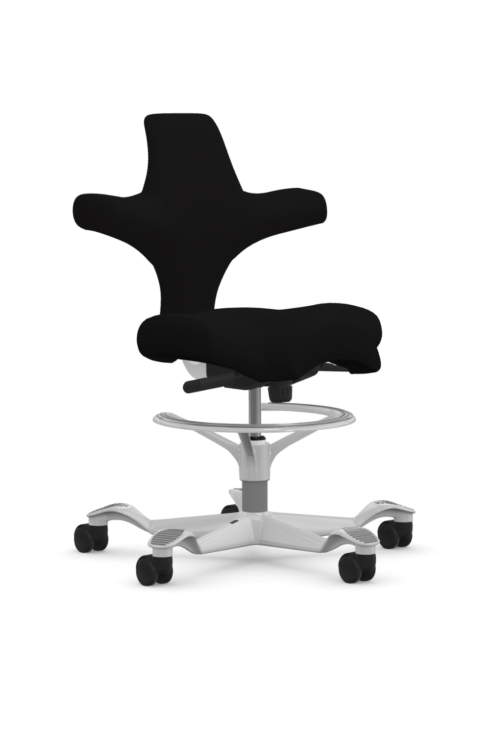 HÅG CAPISCO Ergonomic Modern Task Chair (8106) by 9To5 Seating - Adjustable Office Chair for Home & Workspace - Comfortable Mesh Back Support for Long Hours Sitting