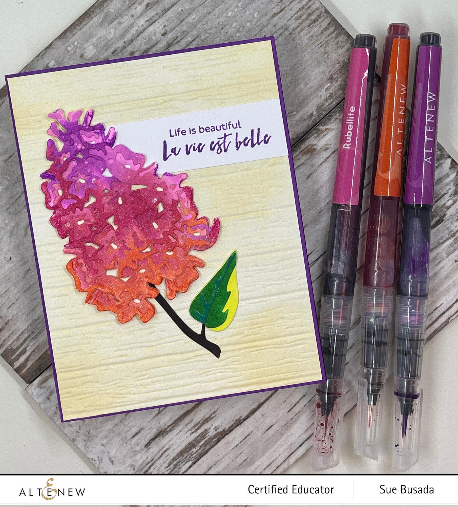 Butterfly Bush Layering Die Set for DIY Paper Flowers - Scrapbooking, Card Making & Home Decor Craft Supplies