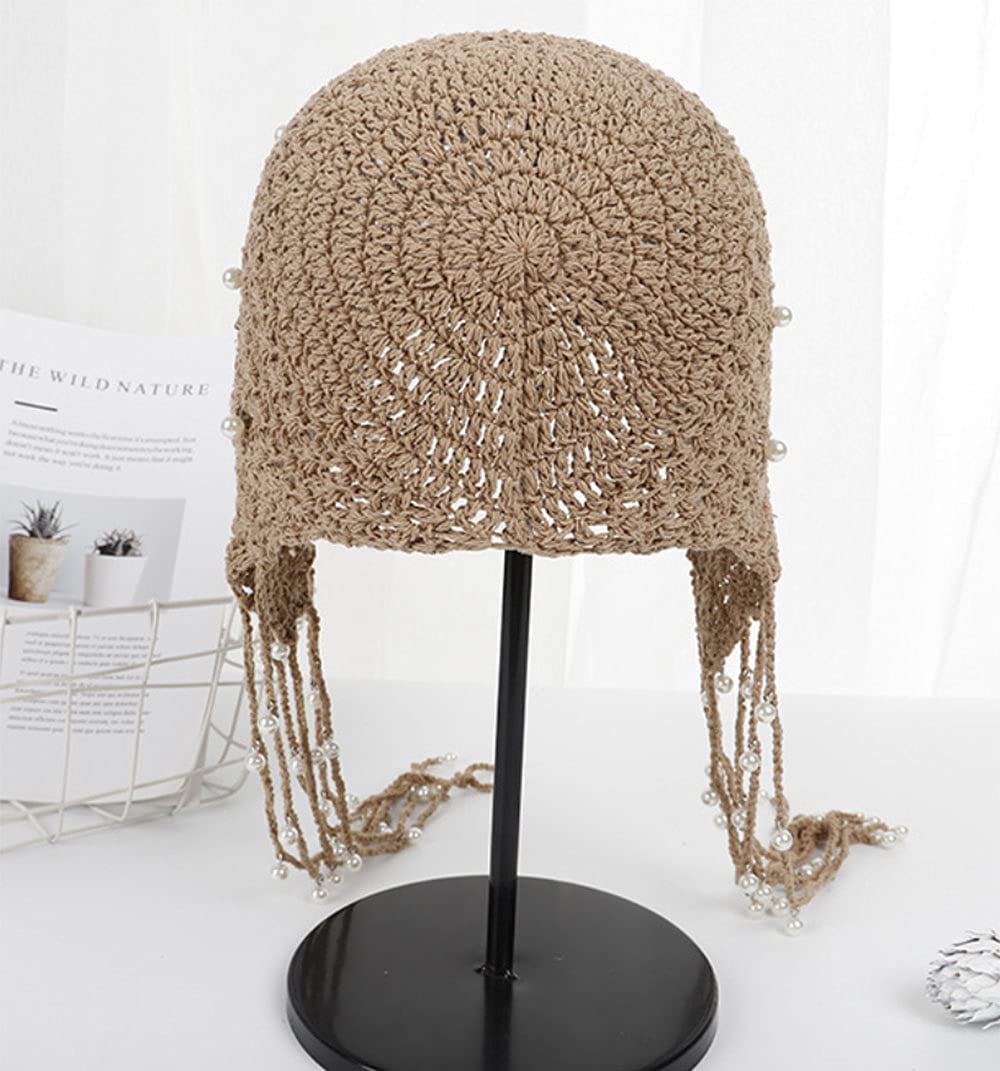 Handmade Crochet Winter Hats for Women - Fashionable Beanie & Cloche Cap - Cozy Knitted Headwear for Cold Weather, Outdoor Activities & Daily Wear