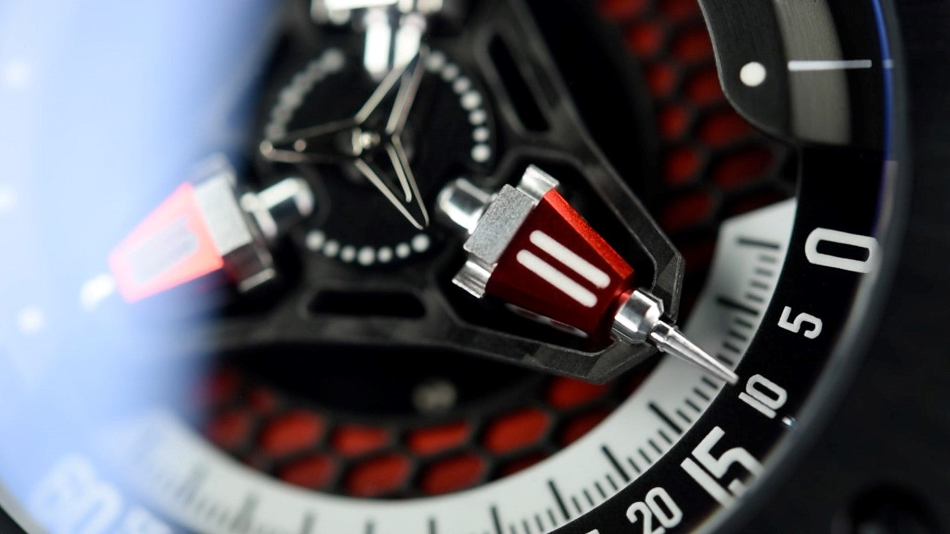 Atowak Tarantula Twilight Red Limited Edition Pre-Owned Watch - Luxury Mechanical Timepiece for Men, Perfect for Business Meetings & Special Occasions