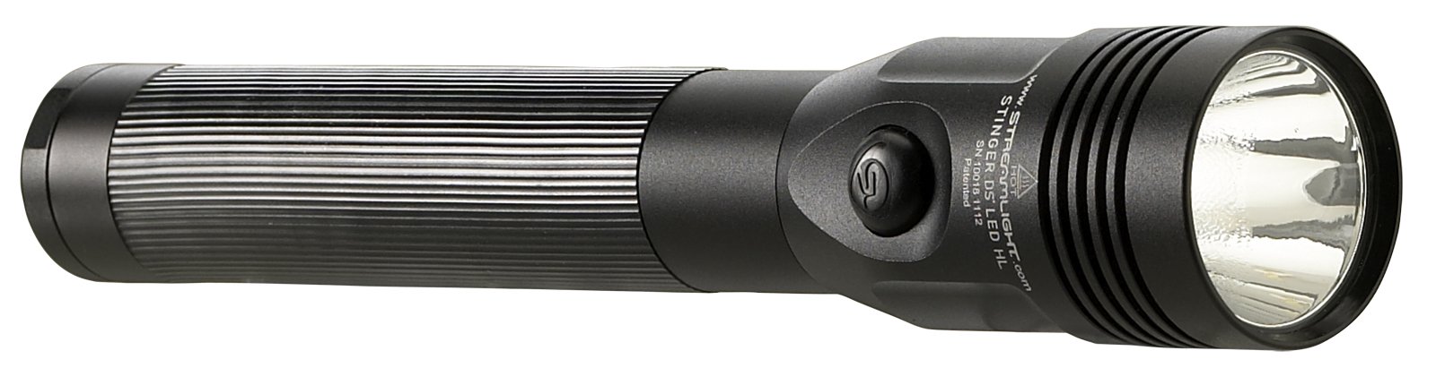 Streamlight 75458 Stinger DS LED HL 800-Lumen Rechargeable Flashlight with Dual Switch & Smart Charger (NiMH) - Black - Perfect for Law Enforcement, Security, and Outdoor Adventures