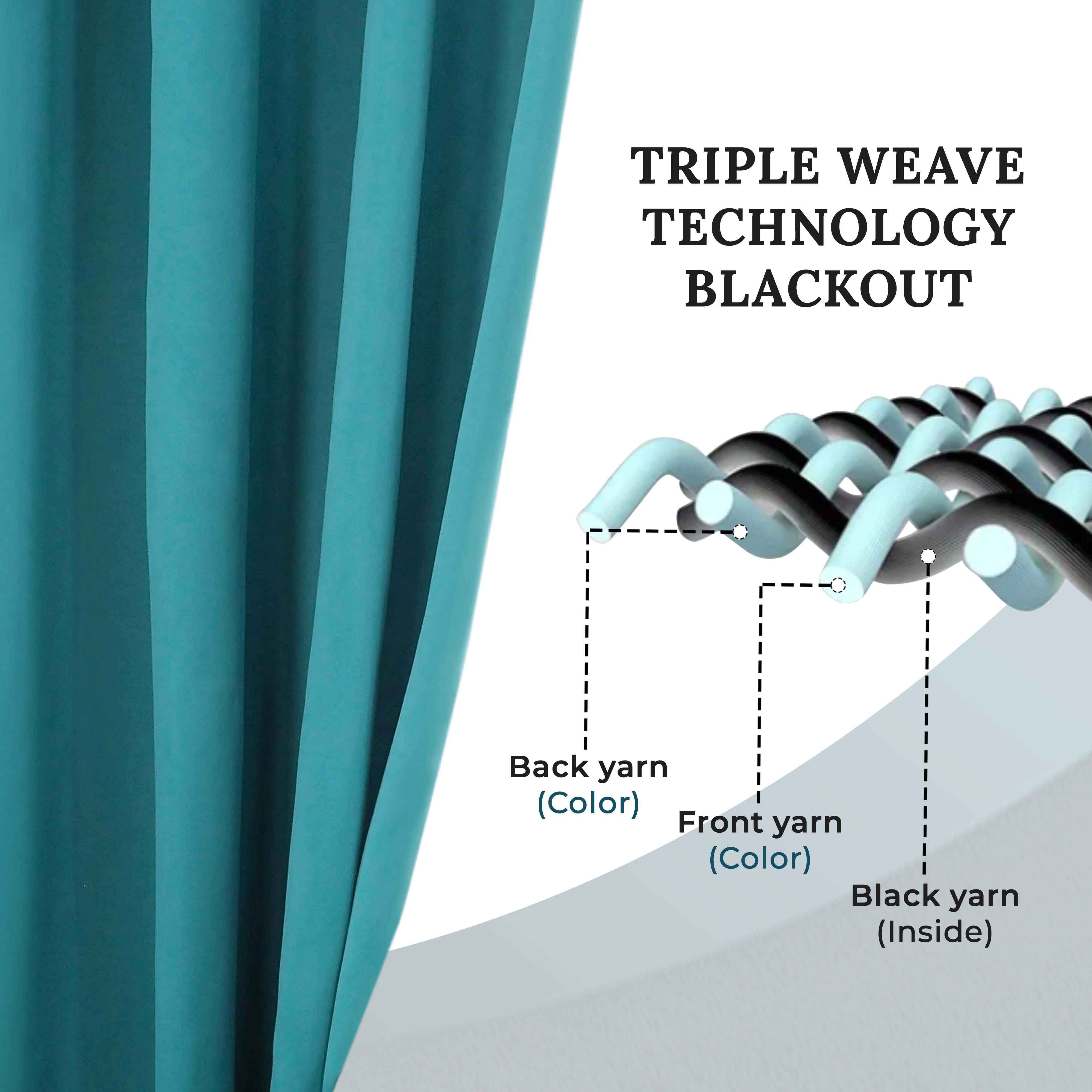 Blackout Curtains for Bedroom - Solid Classic Modern Rod Pocket Curtain Set, Thermal Insulated & Noise Reducing, Perfect for Home, Office, and Nursery (Black)