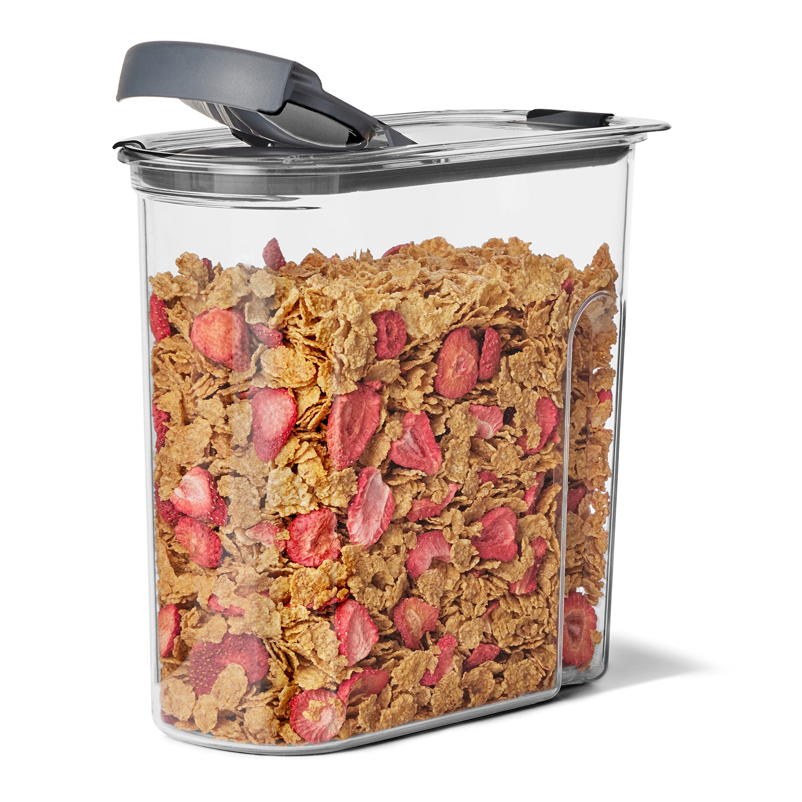 Rubbermaid Brilliance 32oz Airtight Food Storage Container - BPA-Free, Shatterproof & Dishwasher-Safe for Cereal, Snacks, Flour & Dry Goods | Perfect for Kitchen Pantry Organization & Meal Prep